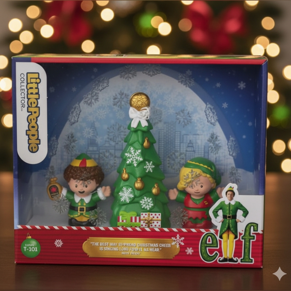 Little People Collector Elf Special Edition Figure Set by Mattel